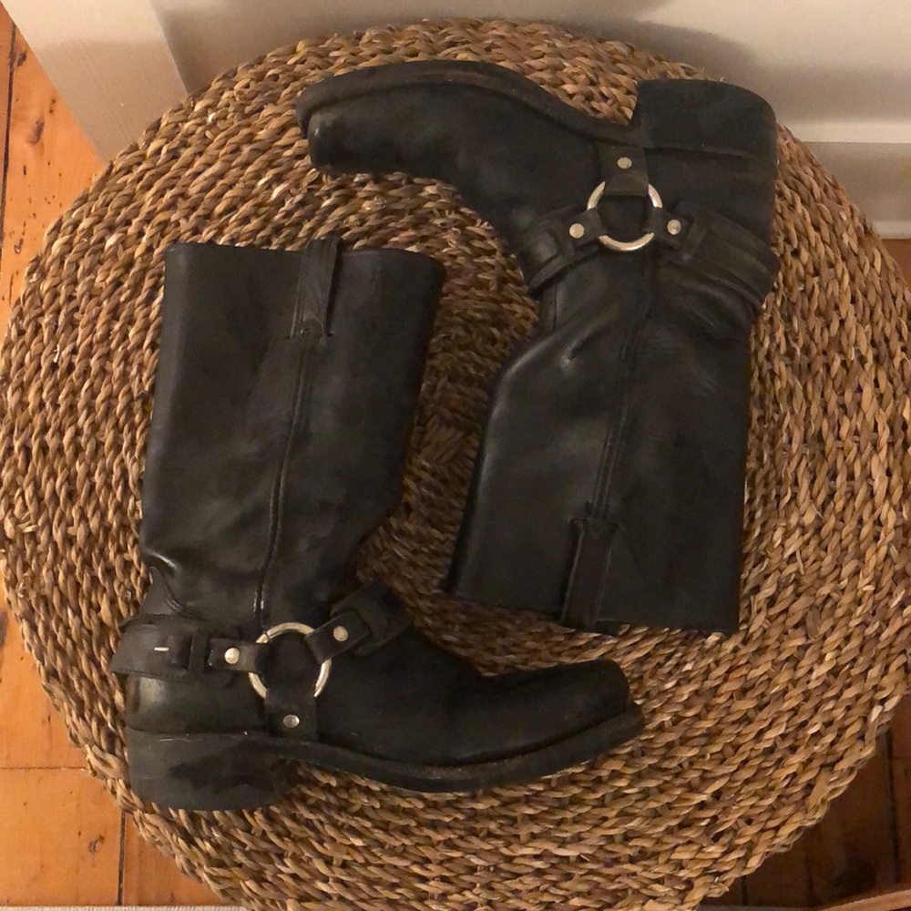 Frye Women’s Harness Boots, size 9 Black
